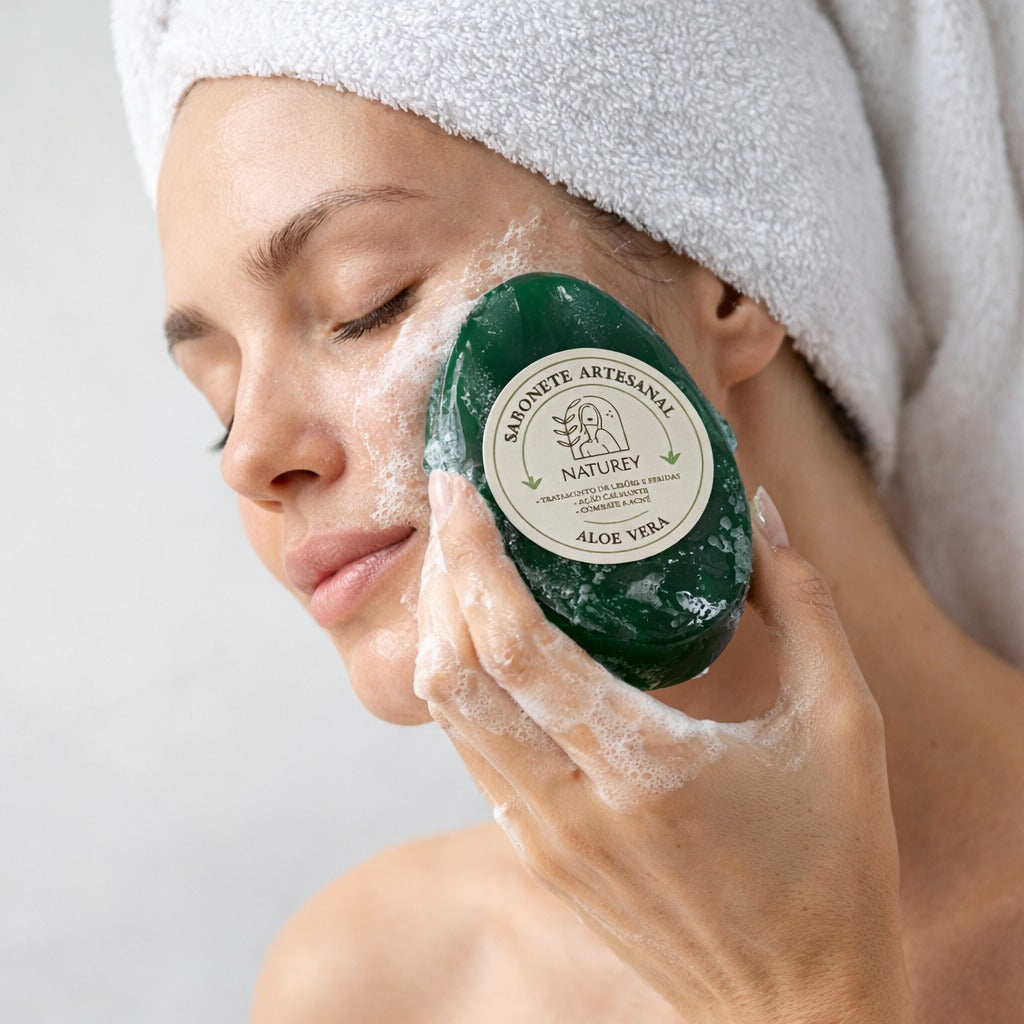 Sabonete de Aloe Vera