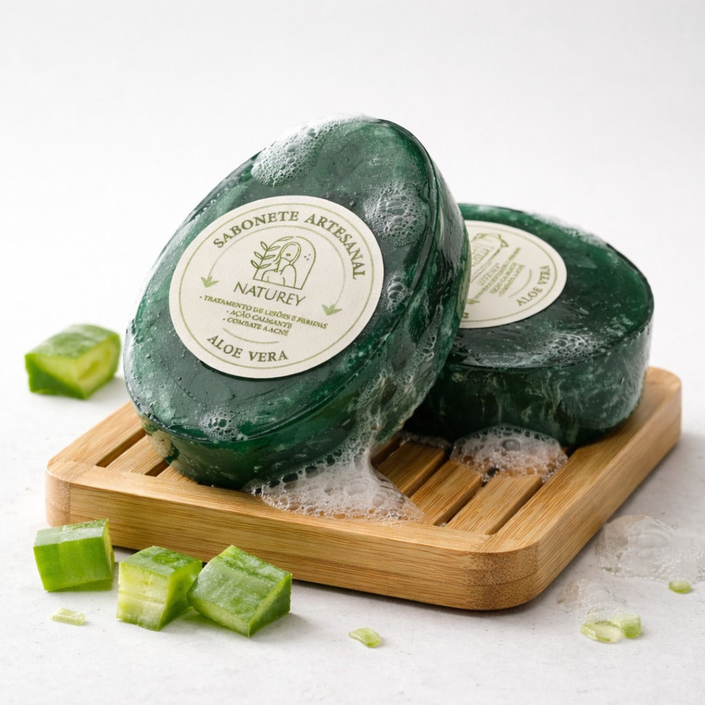 Sabonete de Aloe Vera