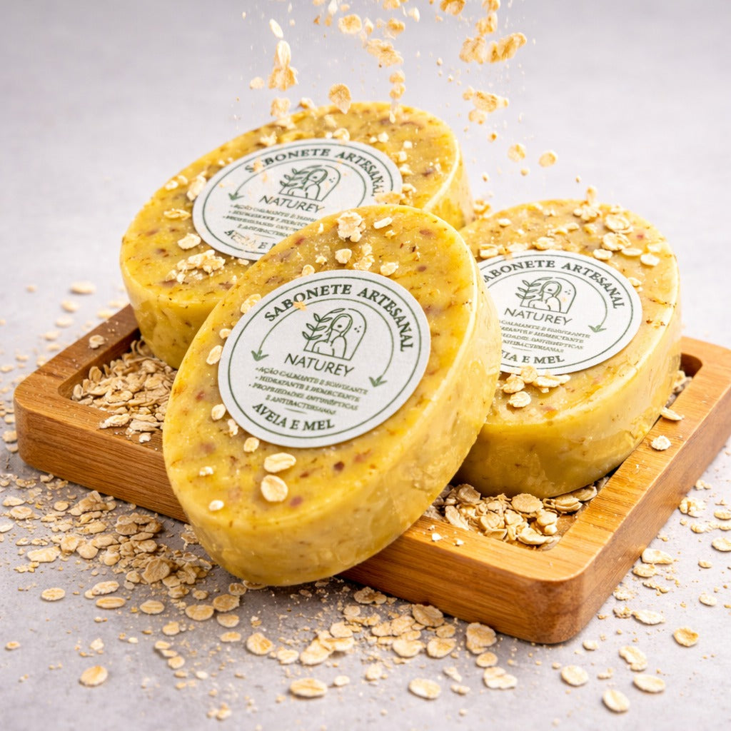 Sabonete de Aveia e Mel