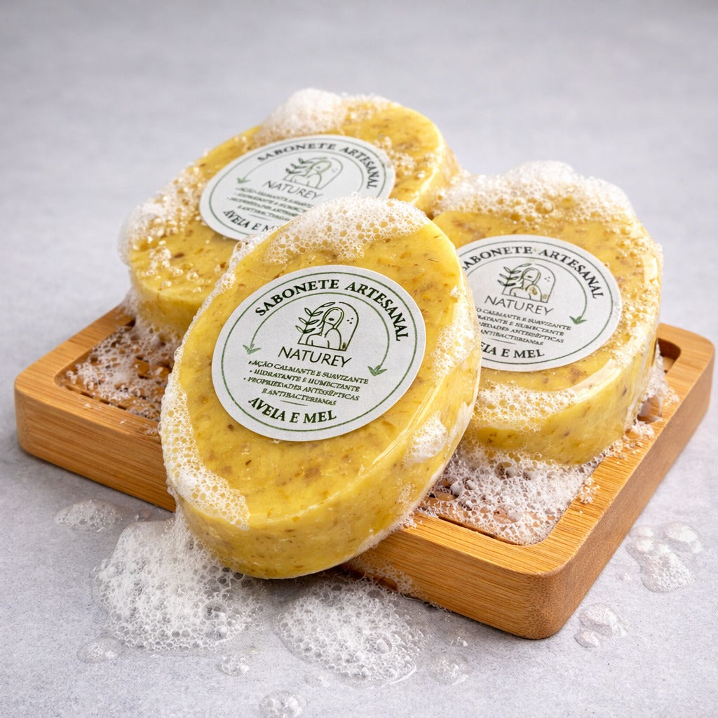 Sabonete de Aveia e Mel