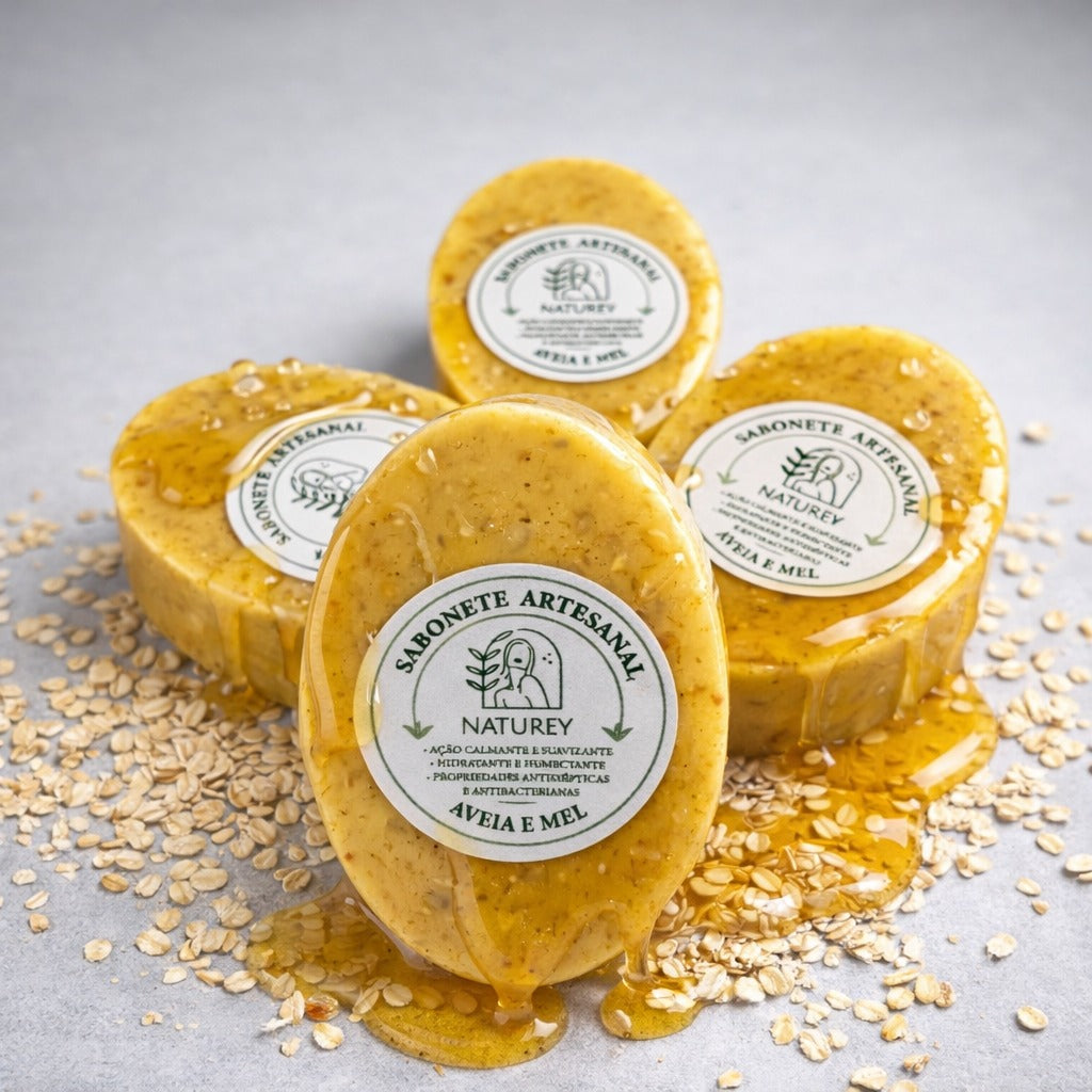 Sabonete de Aveia e Mel