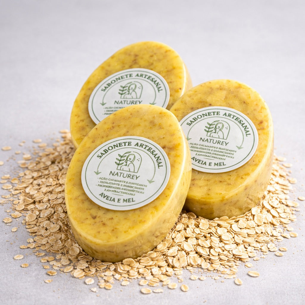 Sabonete de Aveia e Mel