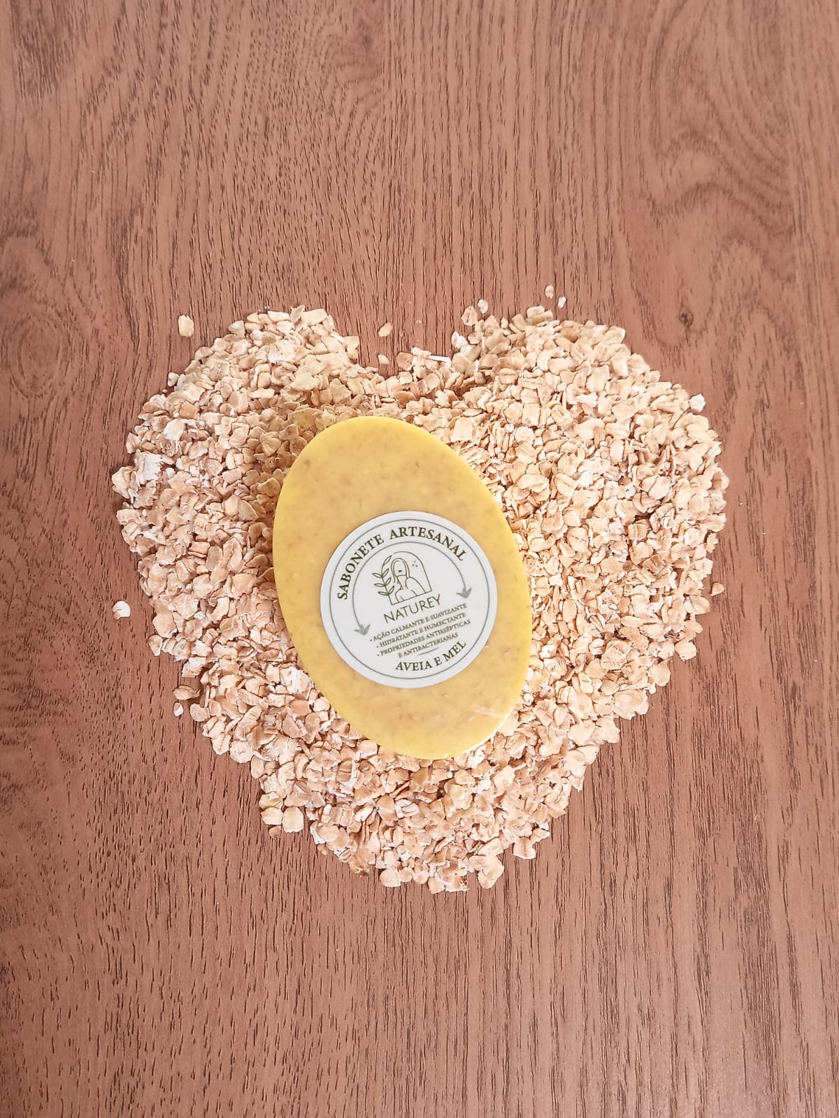 Sabonete de Aveia e Mel
