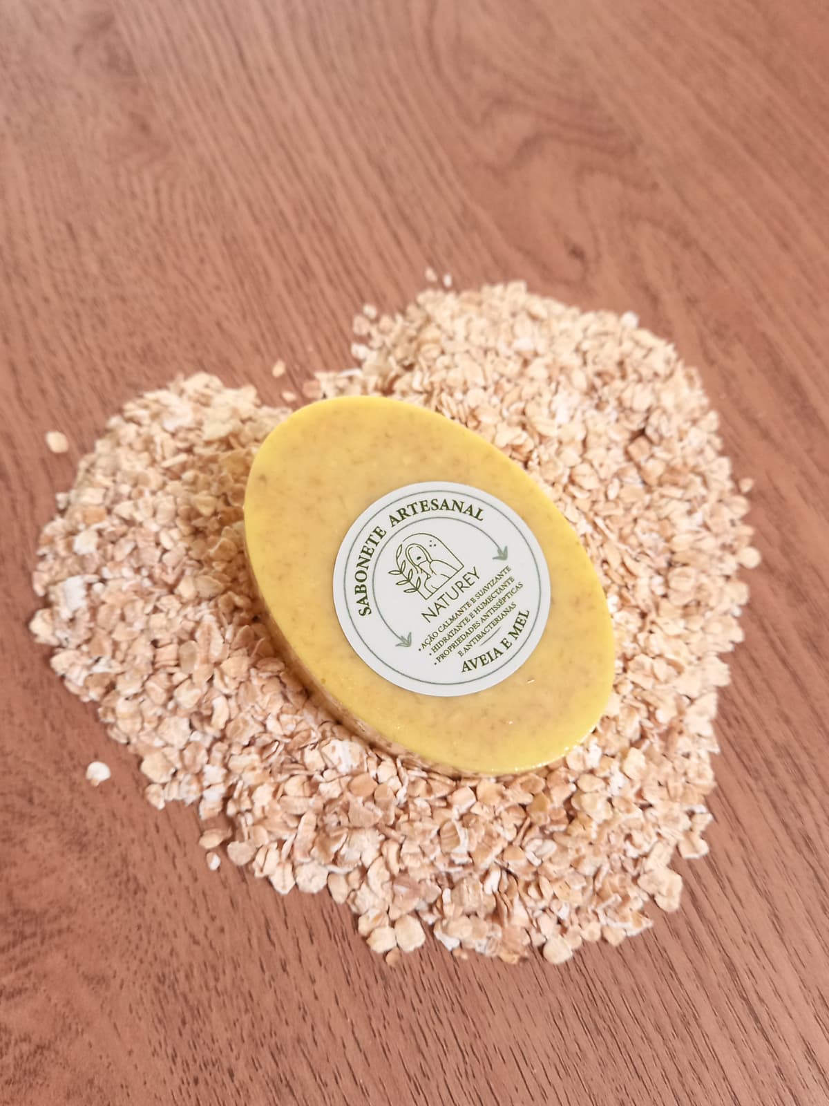 Sabonete de Aveia e Mel